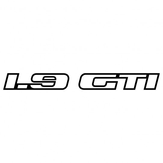 Stickers 1.9 GTI