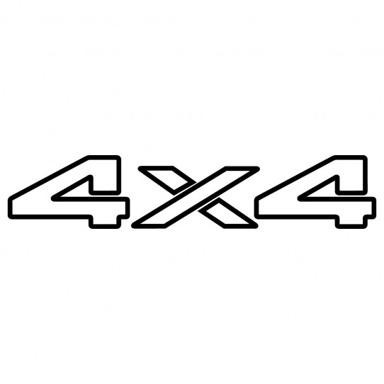 Stickers 4x4