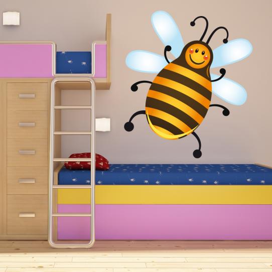 Autocollant Stickers enfant abeille