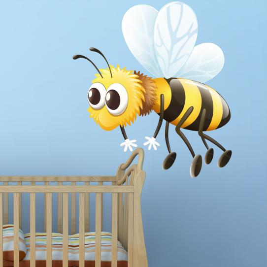 Autocollant Stickers enfant abeille