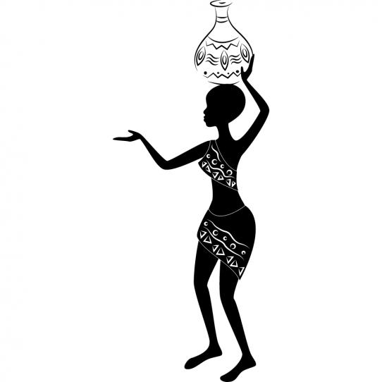 Stickers africaine