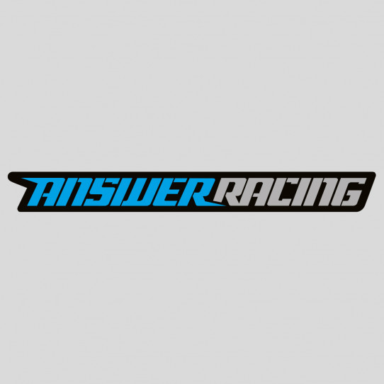 Stickers answer racing