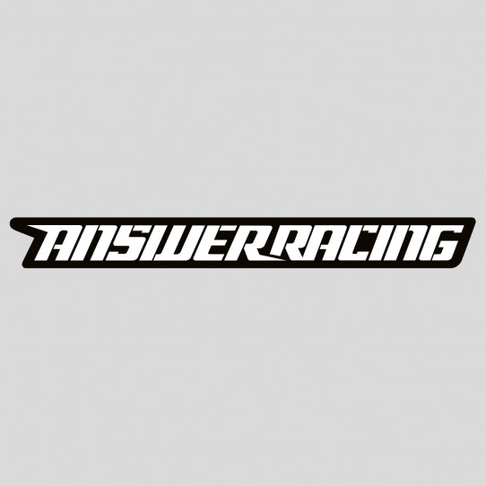 Stickers answer racing