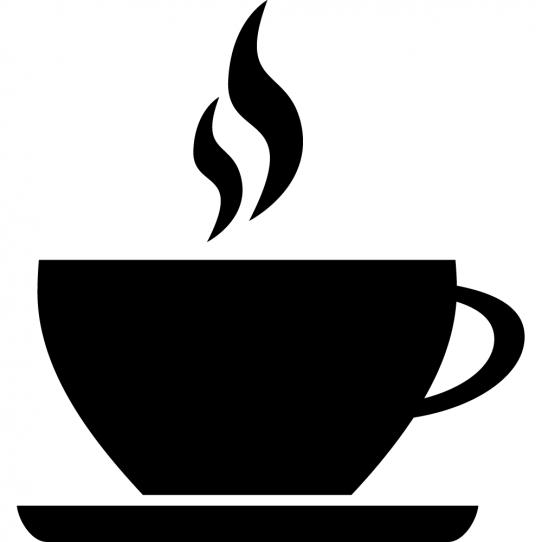 Stickers ardoise tasse à café