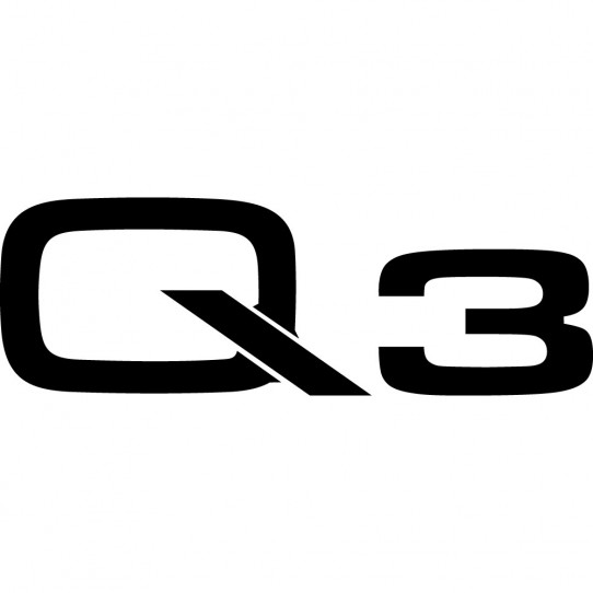 Stickers audi Q3