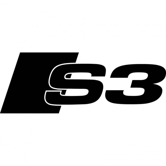 Stickers audi S3