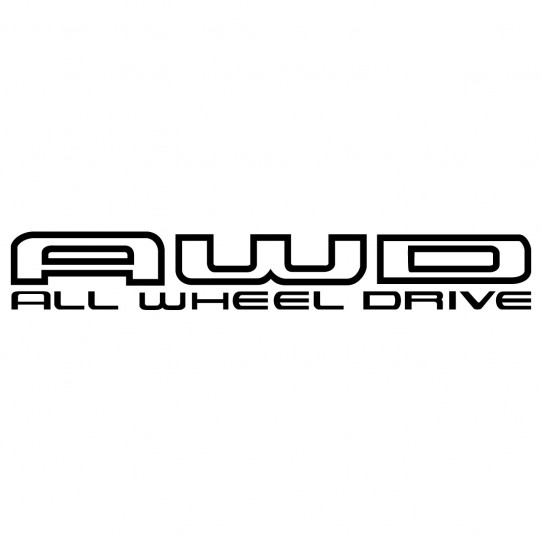 Stickers awd all whell drive