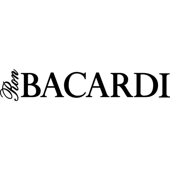 Stickers Bacardi
