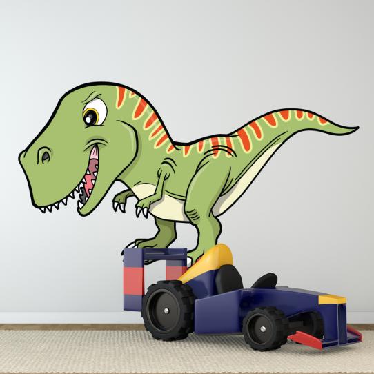 Autocollant Stickers enfant bebe tyrannosaure