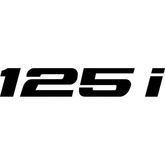 Stickers bmw 125i