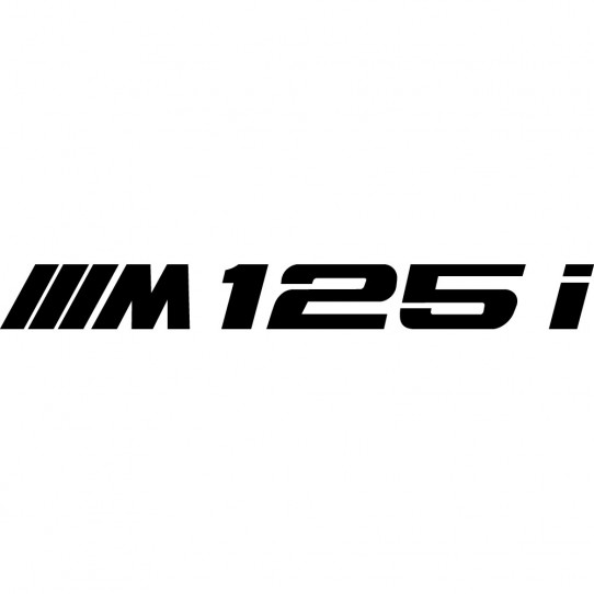 Stickers bmw 125i