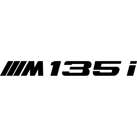 Stickers bmw 135i