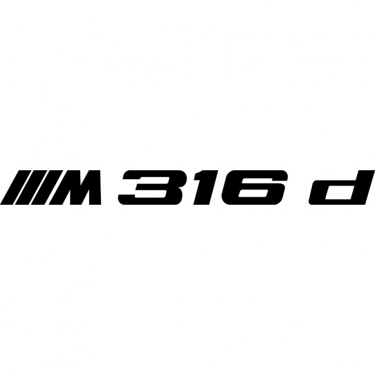 Stickers bmw 316d