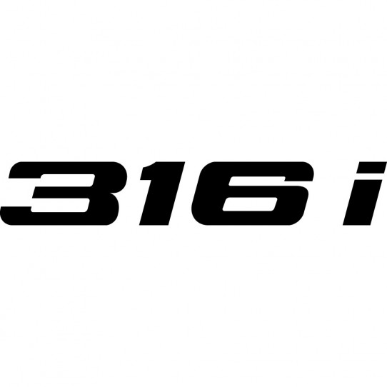 Stickers bmw 316i