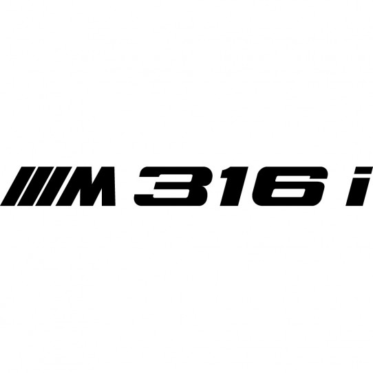 Stickers bmw 316i