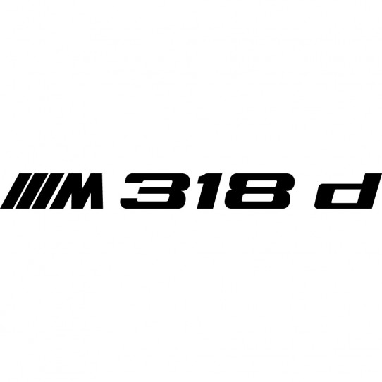 Stickers bmw 318d