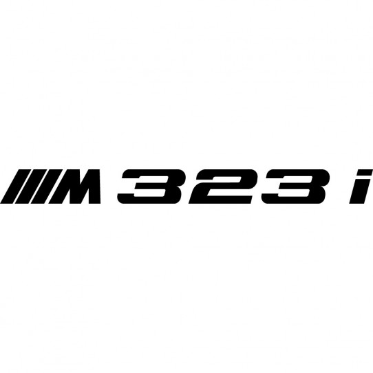 Stickers bmw 323i