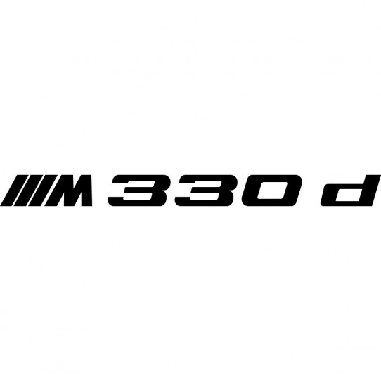 Stickers bmw 330d