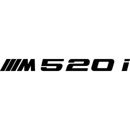 Stickers bmw 520i