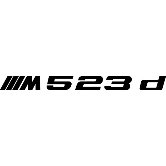 Stickers bmw 523d