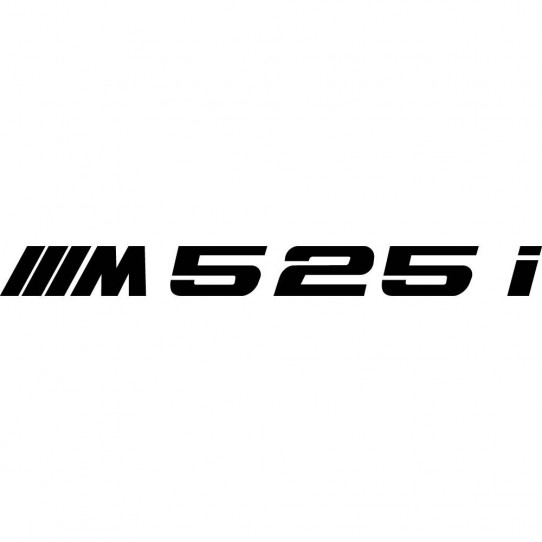 Stickers bmw 525i