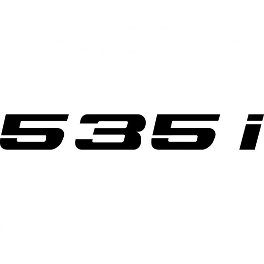 Stickers bmw 535i