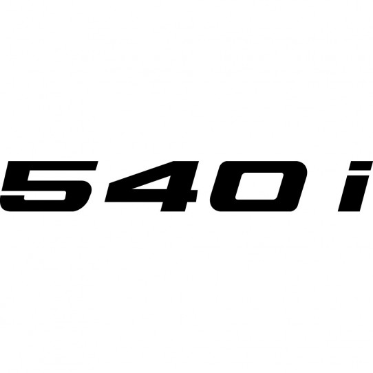 Stickers bmw 540i
