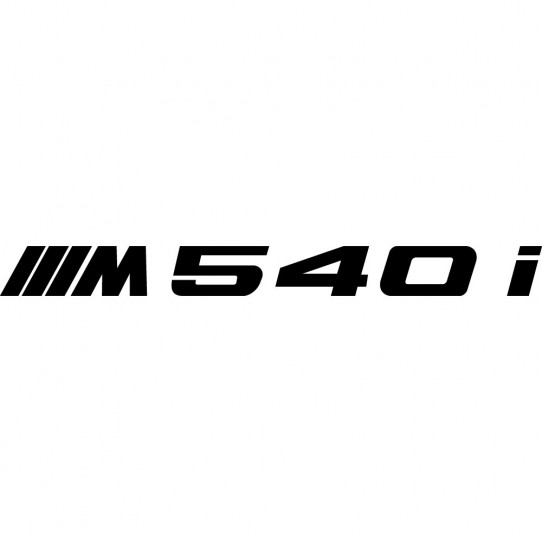 Stickers bmw 540i