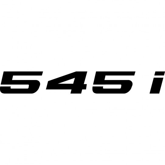 Stickers bmw 545i