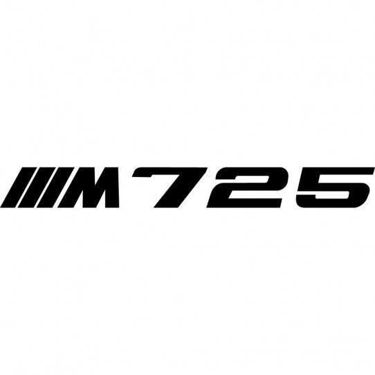 Stickers bmw 725