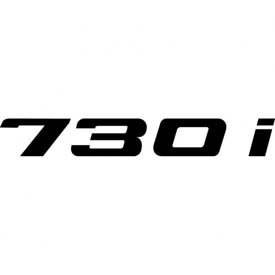 Stickers bmw 730i
