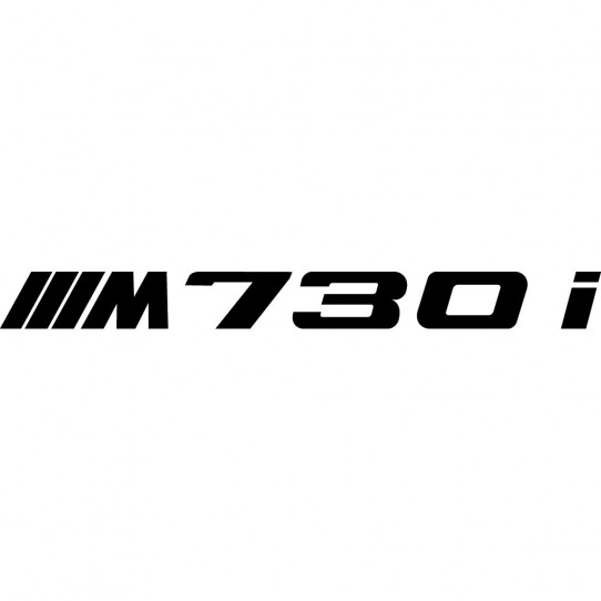 Stickers bmw 730i