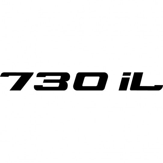 Stickers bmw 730il