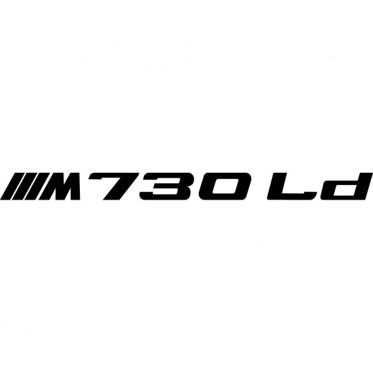 Stickers bmw 730ld