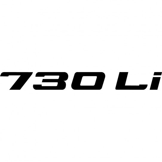 Stickers bmw 730li
