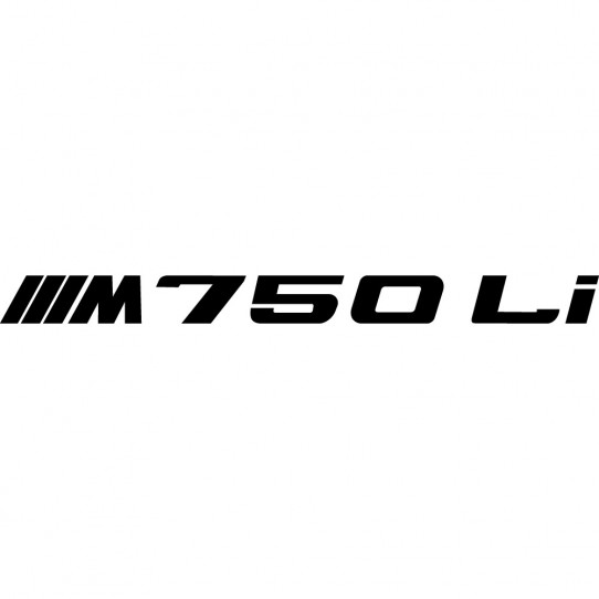 Stickers bmw 750li