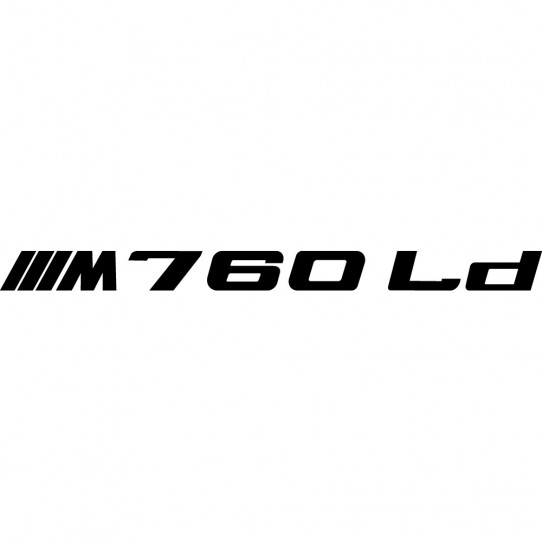 Stickers bmw 760ld