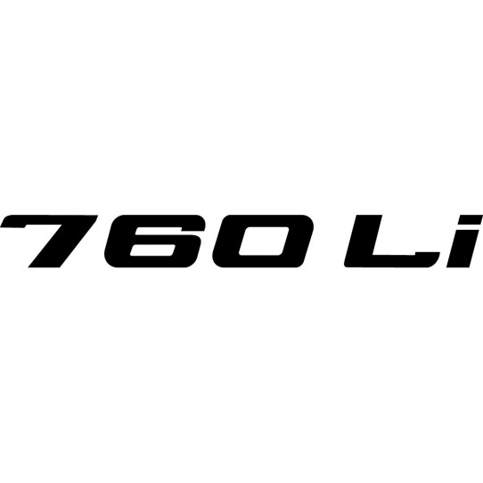 Stickers bmw 760li
