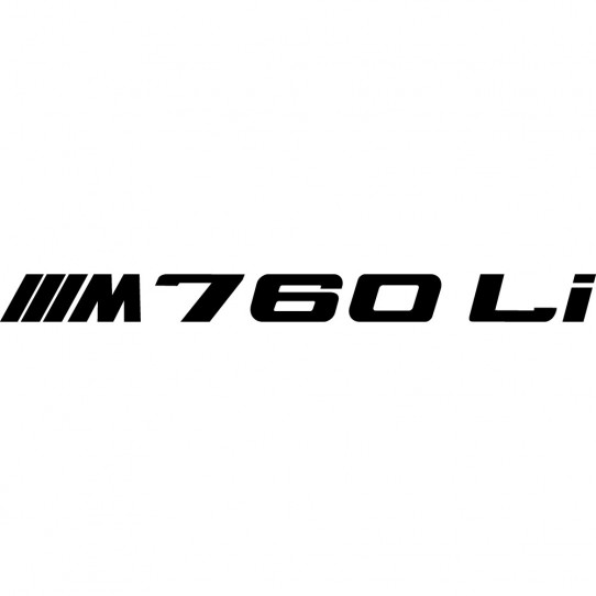 Stickers bmw 760li