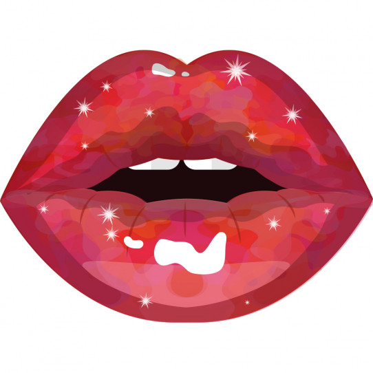 Stickers bouche
