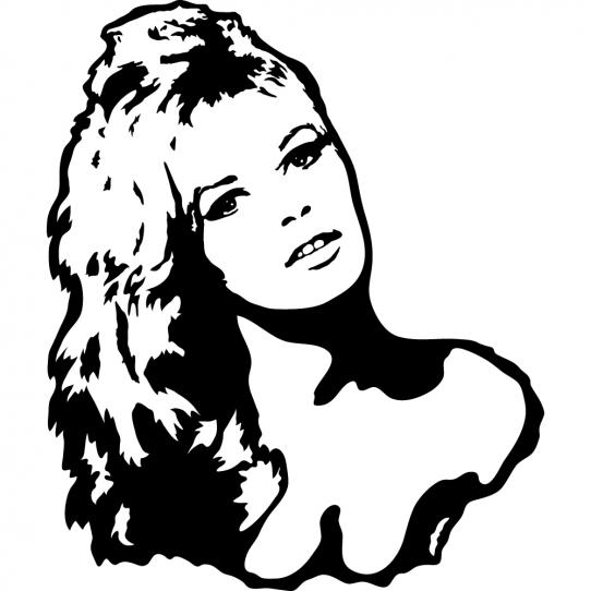 Stickers Brigitte bardot