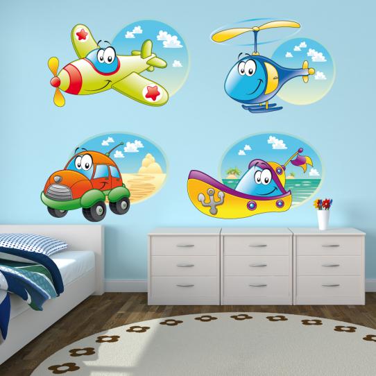 Autocollant Stickers mural enfant bumbo