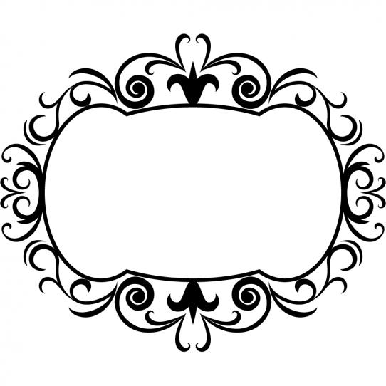 Stickers cadre 