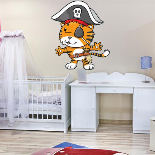 Stickers capitaine pirate