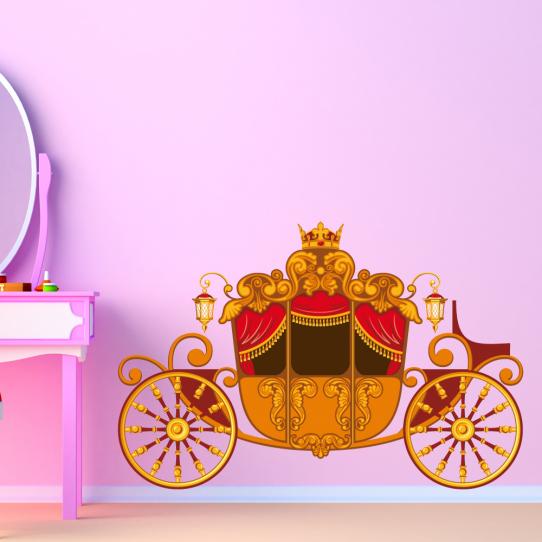 Autocollant Stickers enfant carrosse