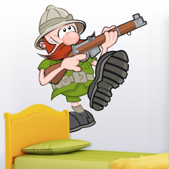 Autocollant Stickers chasseur