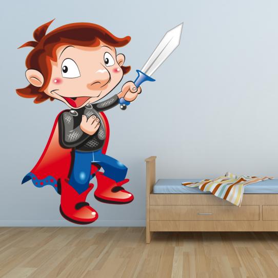 Autocollant Stickers enfant chevalier