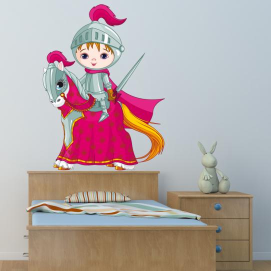 Autocollant Stickers enfant chevalier