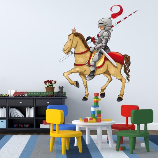 Autocollant Stickers enfant chevalier