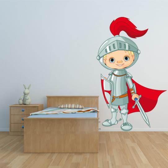 Autocollant Stickers muraux enfant chevalier